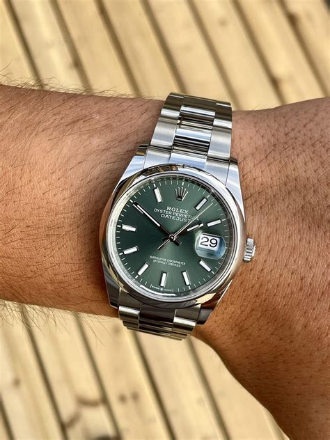 rolex datejust grün 36|rolex 2022 release datejust 36.